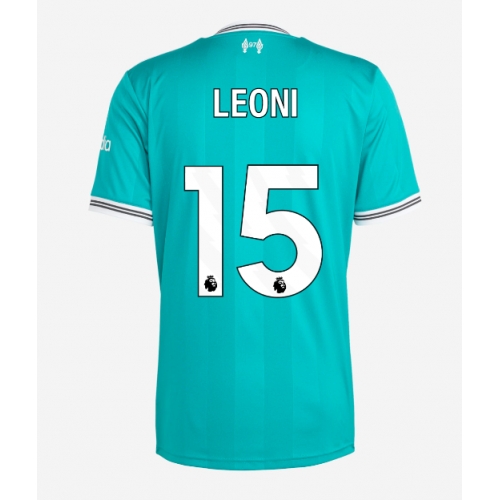 Billige Fotballdrakt Liverpool Giovanni Leoni #15 Replika Tredjedrakt 2025-26 Kortermet Billige Fotballdrakt Liverpool Giovanni Leoni #15 Replika Tredjedrakt 2025-26 Kortermet